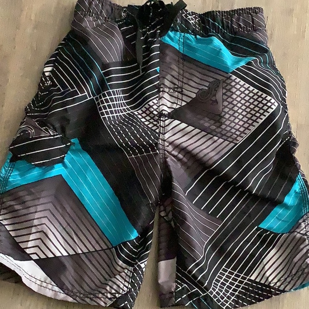Boys Quick Dry Swim Trunk (Sz 10/12 M)